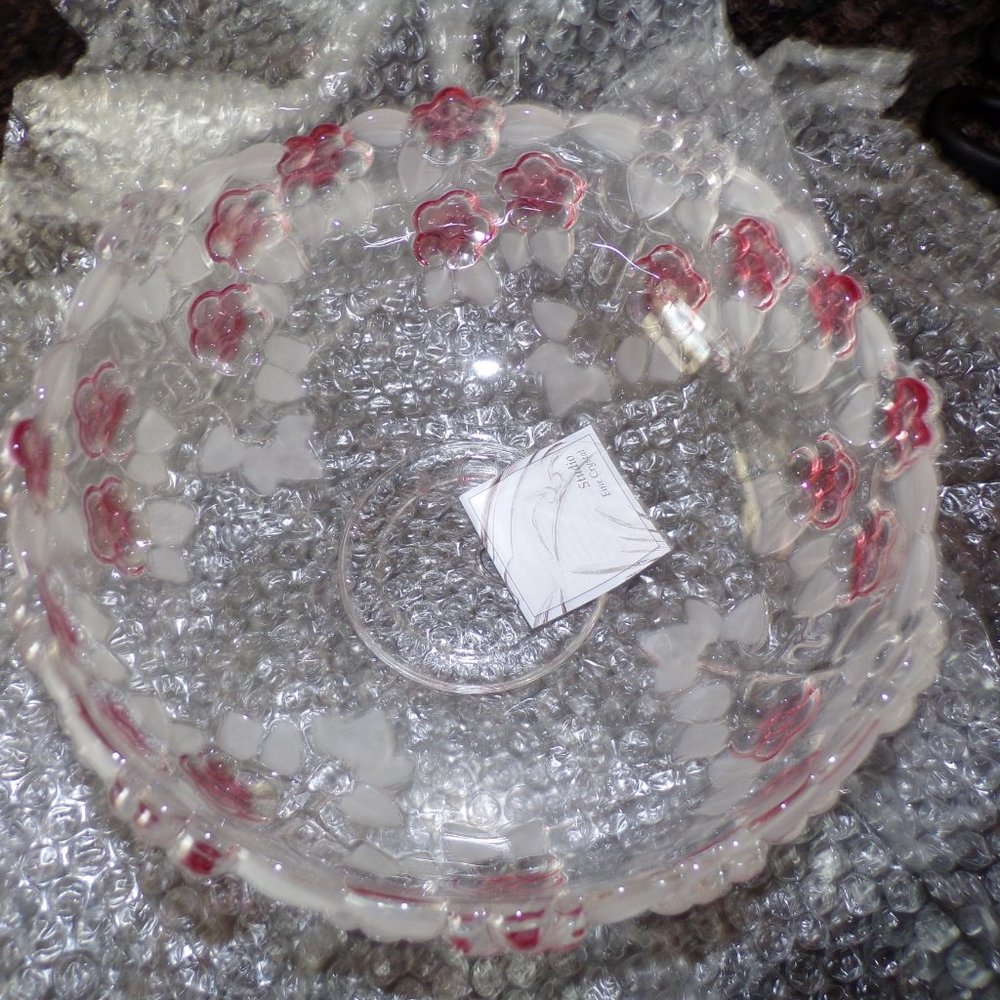 Vintage Venezia Large Crystal Bowl - Picture 6 of 6